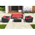 UV-Beständigkeit Weiden Gartenmöbel Sofa Set